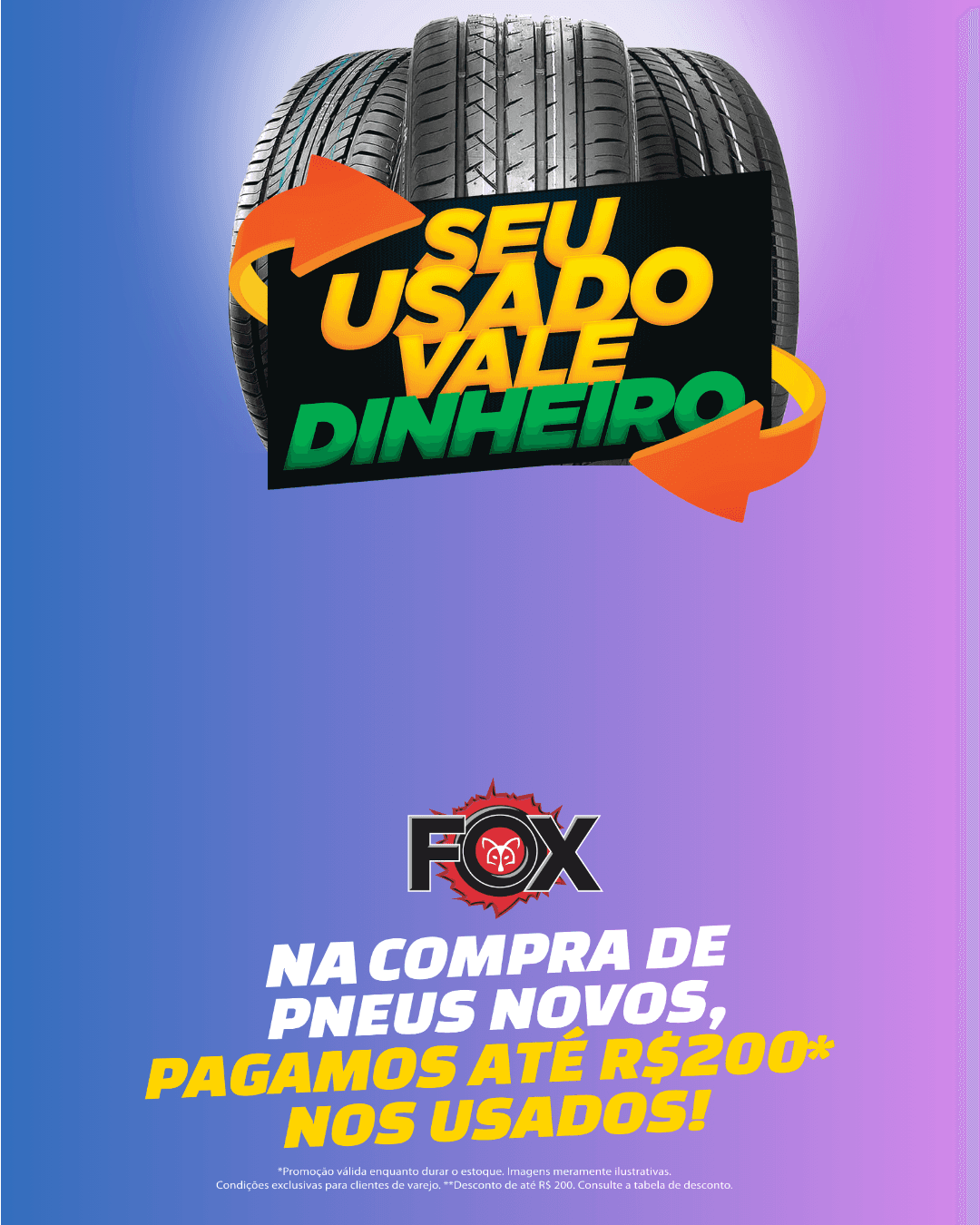 Promoção Pneus Selecionados - Rede Fox